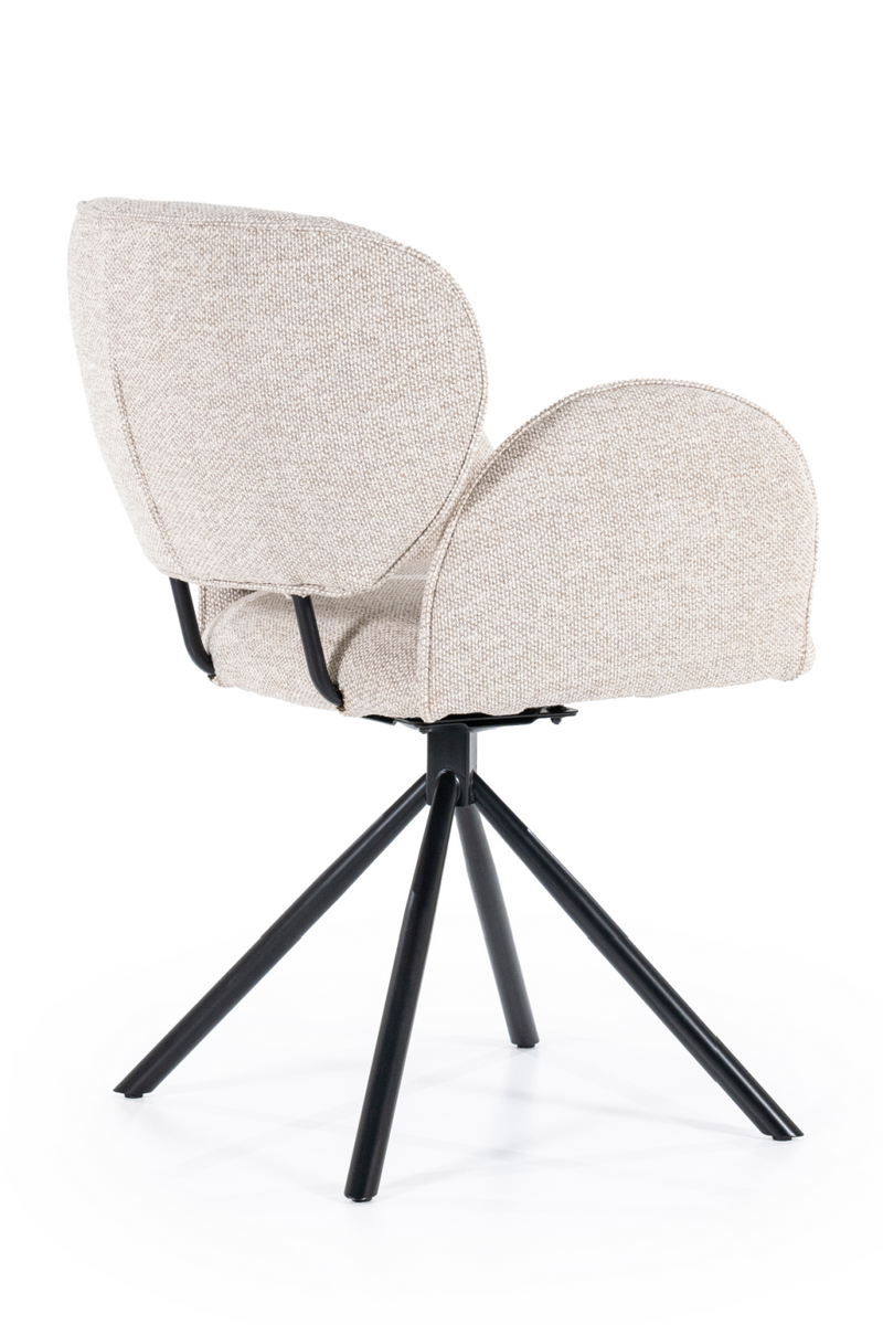 Quadrupod Rotatable Armchair | Eleonora Rosalin | Oroatrade.com