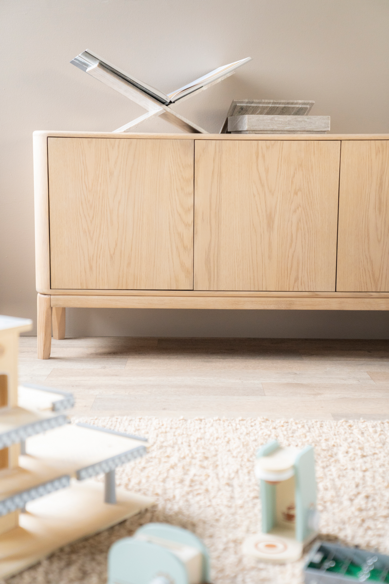 Oak 4-Door Sideboard | Eleonora Harvey | Oroatrade.com