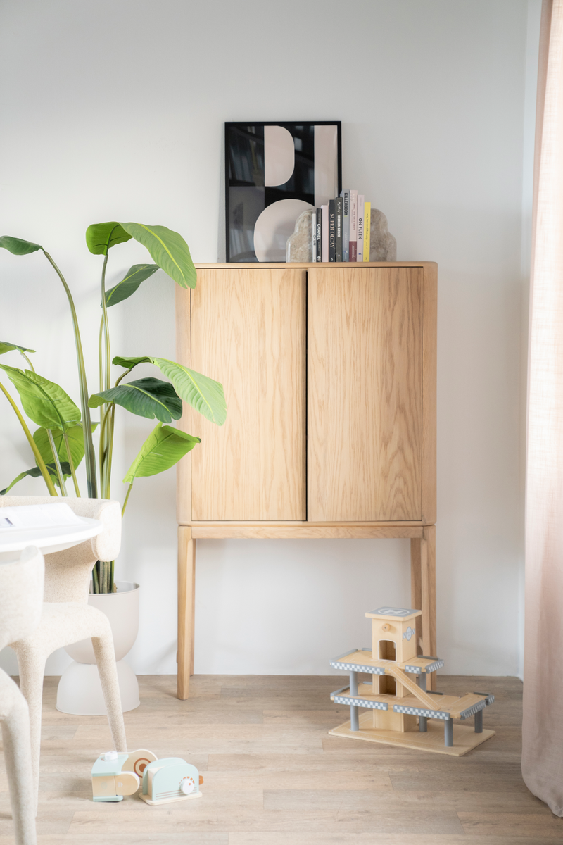 2-Door Oak Cabinet | Eleonora Harvey | Oroatrade.com 