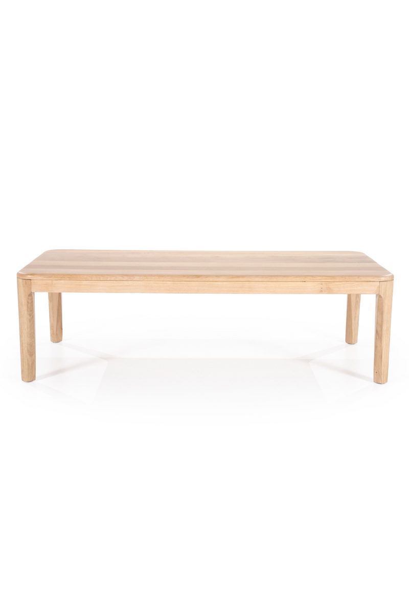 Oak Rectangular Coffee Table | Eleonora Harvey | Oroatrade.com