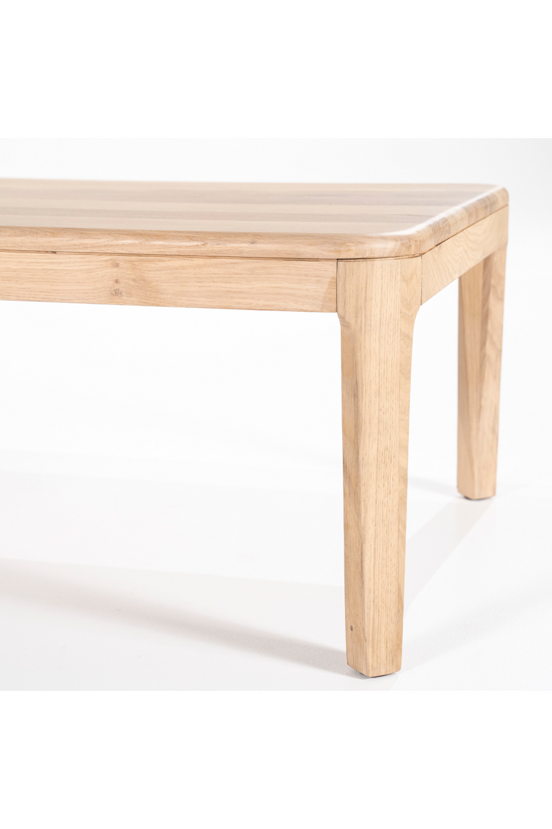 Oak Rectangular Coffee Table | Eleonora Harvey | Oroatrade.com