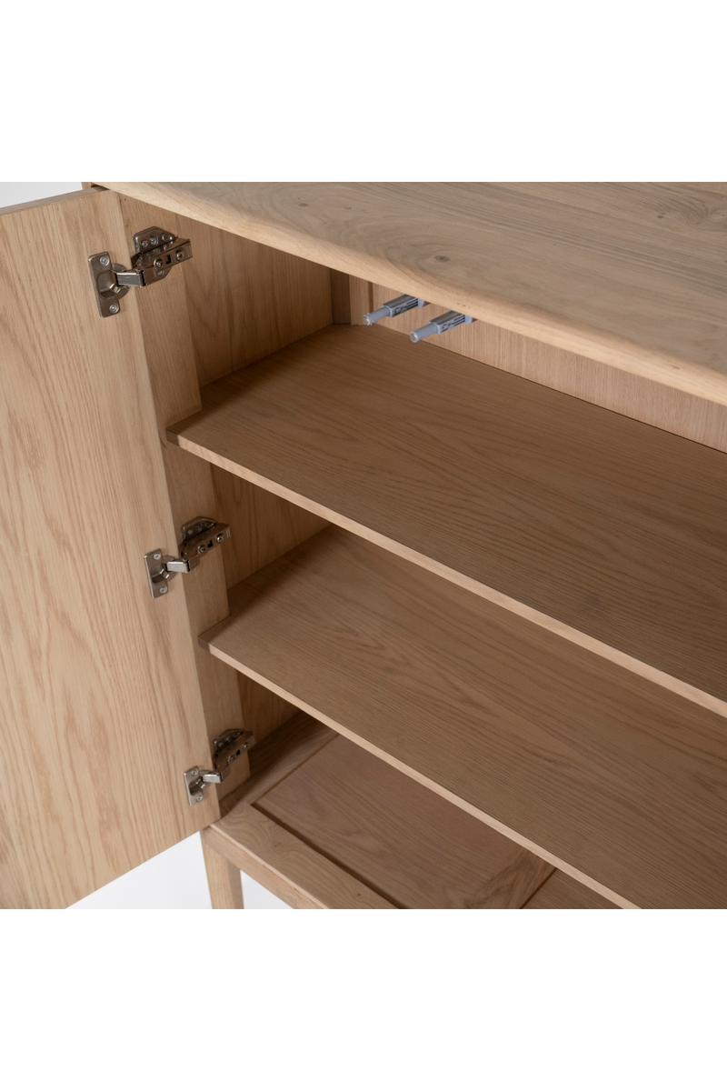 Oak 2-Door Bookcase | Eleonora Harvey | Oroatrade.com