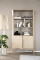 Oak 2-Door Bookcase | Eleonora Harvey | Oroatrade.com