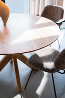 Round Wooden Dining Table | Eleonora Nikki | Oroatrade.com