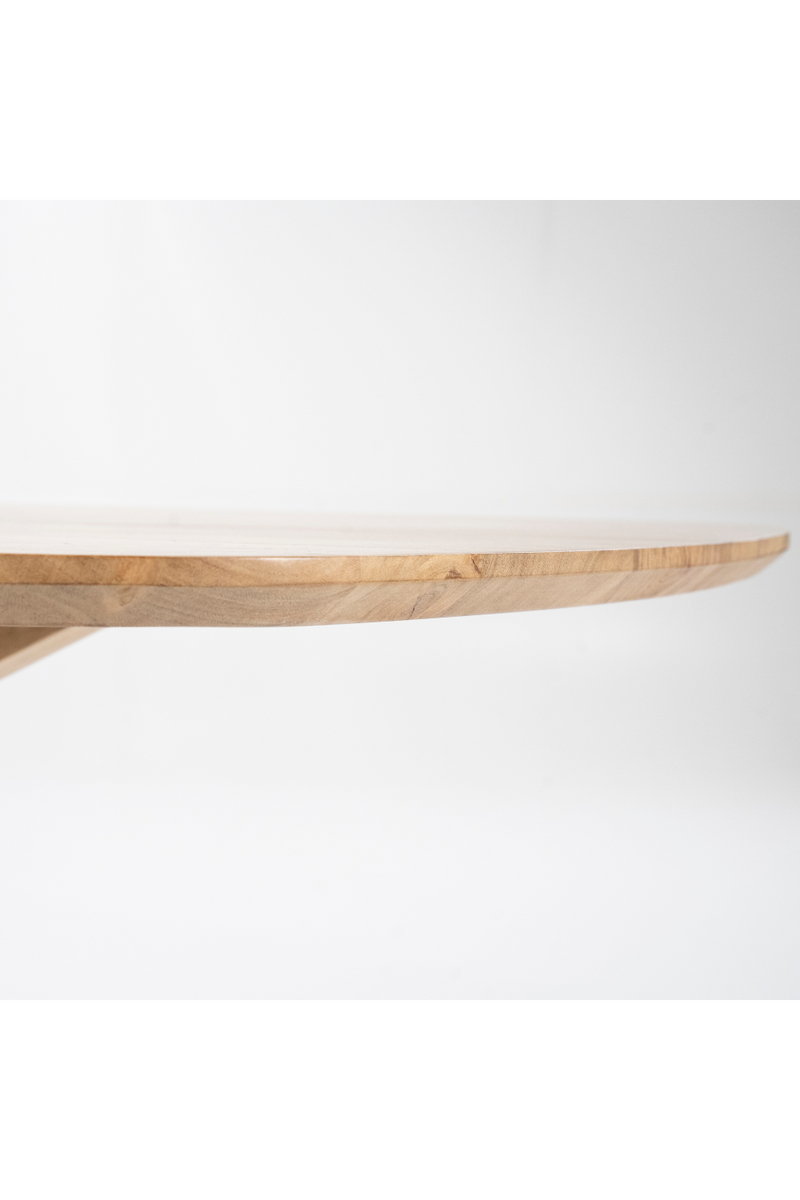 Natural Acacia Wood Dining Table | Eleonora Nikki | Oroatrade.com