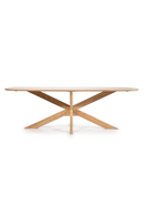 Natural Acacia Wood Dining Table | Eleonora Nikki | Oroatrade.com