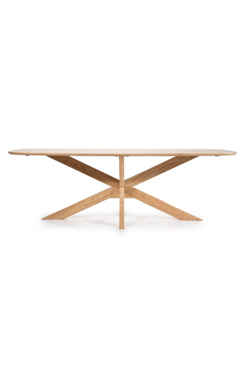 Natural Acacia Wood Dining Table | Eleonora Nikki | Oroatrade.com