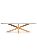 Natural Acacia Wood Dining Table | Eleonora Nikki | Oroatrade.com