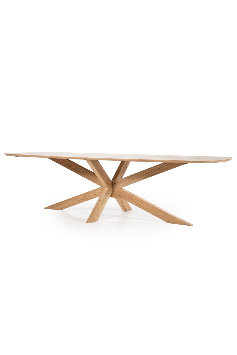 Natural Acacia Wood Dining Table | Eleonora Nikki | Oroatrade.com