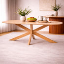 Natural Acacia Wood Dining Table | Eleonora Nikki