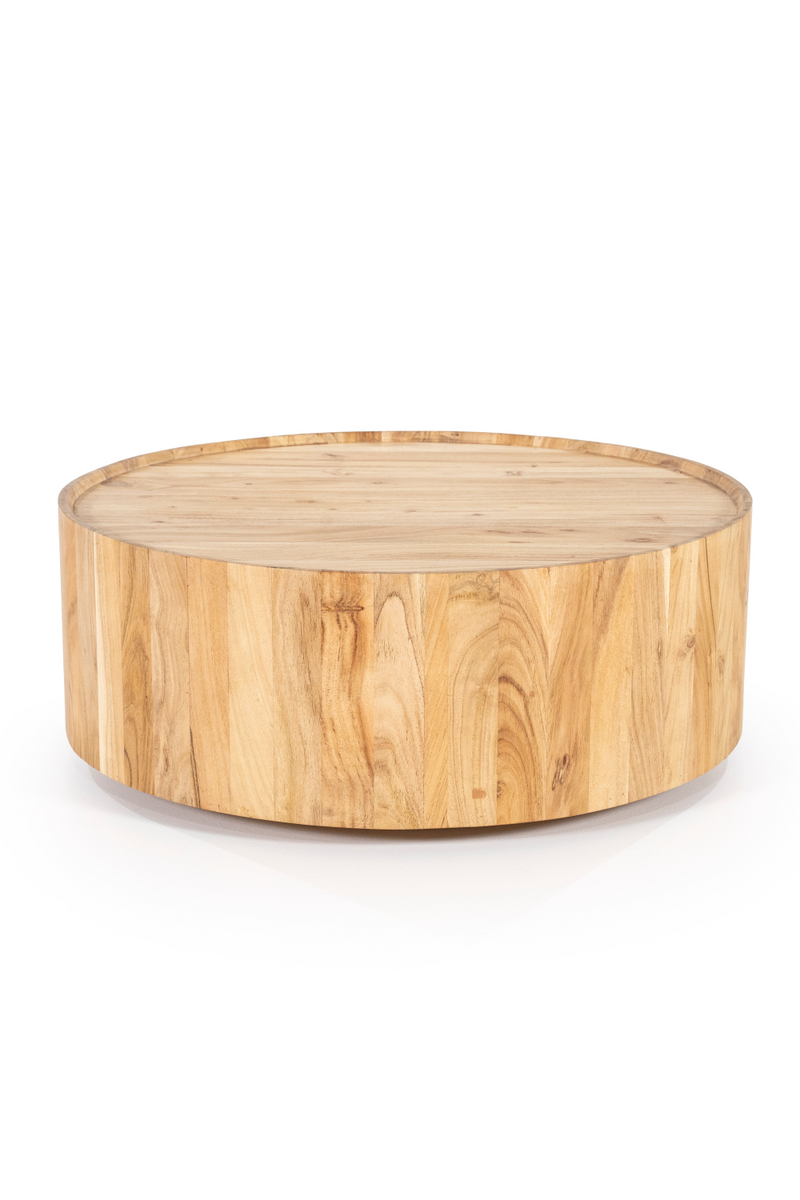 Wooden Round Coffee Table L | Eleonora Zayn | Oroatrade.com