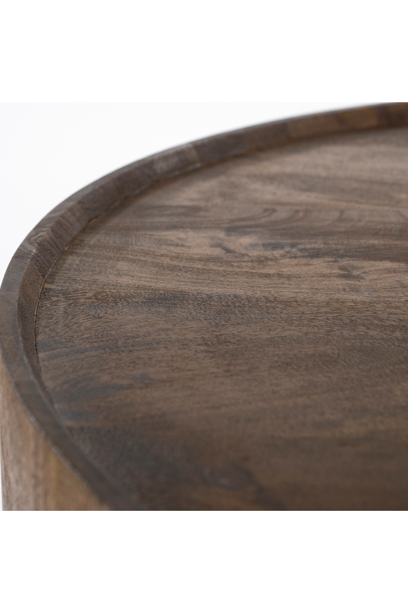 Wooden Round Coffee Table L | Eleonora Zayn | Oroatrade.com
