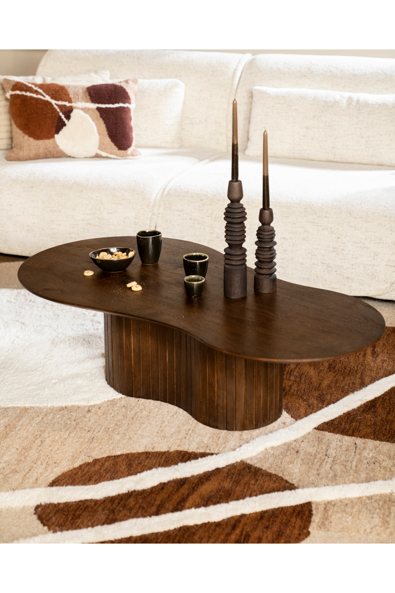 Mango Wood Organic Coffee Table | Eleonora Jordy | Oroatrade.com