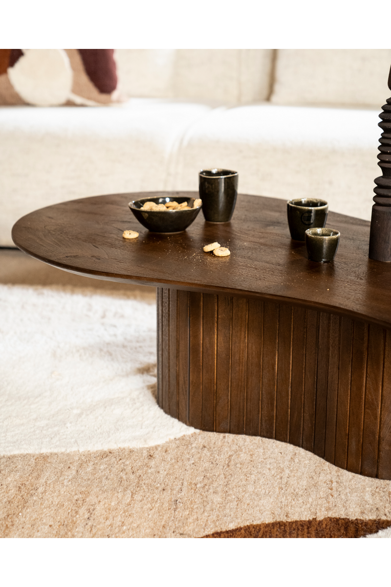 Mango Wood Organic Coffee Table | Eleonora Jordy | Oroatrade.com