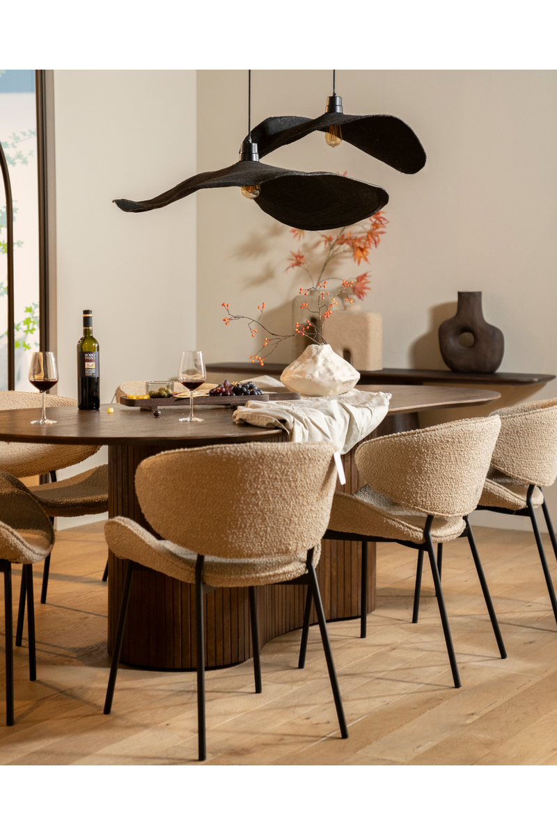 Mango Wood Modern Dining Table | Eleonora Jordy | Oroatrade.com