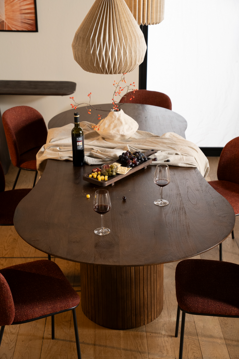 Mango Wood Modern Dining Table | Eleonora Jordy | Oroatrade.com