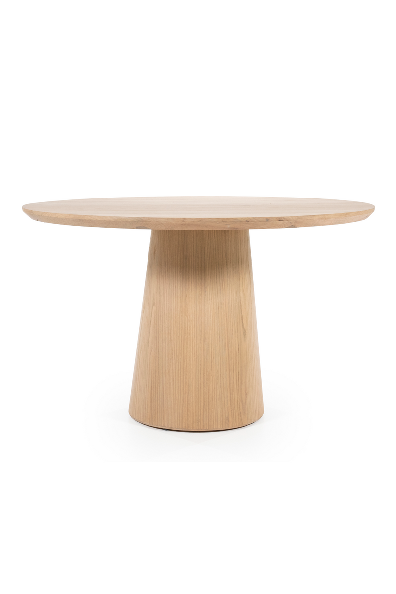 Oak Pedestal Dining Table | Eleonora Nola | Oroatrade.com