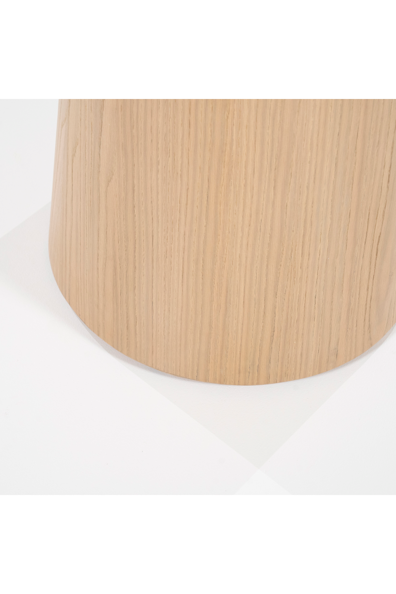 Oak Pedestal Dining Table | Eleonora Nola | Oroatrade.com