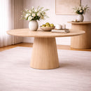 Oak Pedestal Dining Table | Eleonora Nola