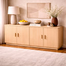 Oak Fluted 4-Door Sideboard | Eleonora Rosenborg