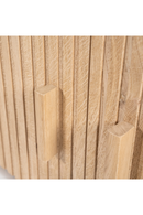 Oak Fluted 6-Door TV Cabinet | Eleonora Rosenborg | Oroatrade.com