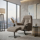Upholstered Reclining Lounge Chair | Eleonora Caleb