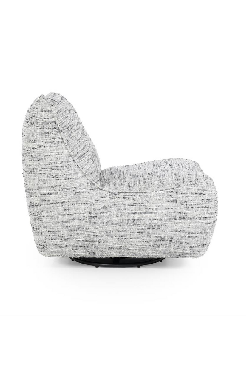 Fabric Swivel Lounge Chair | Eleonora Loys | Oroatrade.com