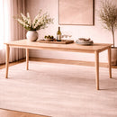 Oak Scandinavian Dining Table | Eleonora Selbu