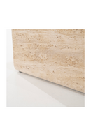Square Travertine Side Table | Eleonora Donta | Oroatrade.com