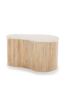 Fluted Mango Coffee Table | Eleonora Kira | Oroatrade.com