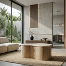 Fluted Mango Coffee Table | Eleonora Kira