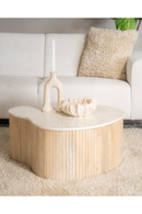 Fluted Mango Coffee Table | Eleonora Kira | Oroatrade.com
