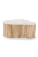 Fluted Mango Coffee Table | Eleonora Kira | Oroatrade.com