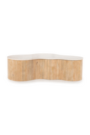 Fluted Mango Coffee Table | Eleonora Kira | Oroatrade.com