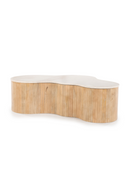 Fluted Mango Coffee Table | Eleonora Kira | Oroatrade.com