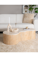 Fluted Mango Coffee Table | Eleonora Kira | Oroatrade.com