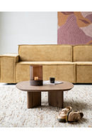 Brown Varnished Oak Coffee Table | Eleonora Stef | Oroatrade.com