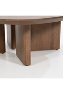 Brown Varnished Oak Coffee Table | Eleonora Stef | Oroatrade.com
