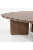 Brown Varnished Oak Coffee Table | Eleonora Stef | Oroatrade.com