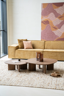 Brown Varnished Oak Coffee Table | Eleonora Stef | Oroatrade.com