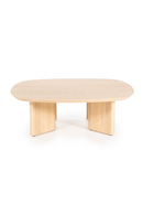 Natural Varnished Oak Coffee Table | Eleonora Stef | Oroatrade.com