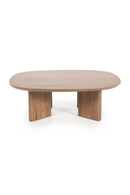 Brown Varnished Oak Coffee Table | Eleonora Stef | Oroatrade.com