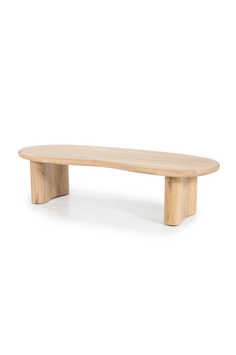 Bean Shape Oak Coffee Table | Eleonora Josh