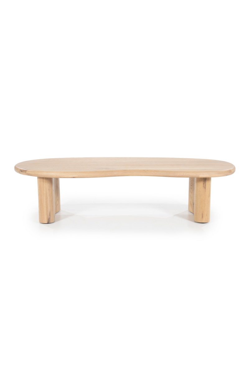 Bean Shape Oak Coffee Table | Eleonora Josh