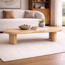 Bean Shape Oak Coffee Table | Eleonora Josh