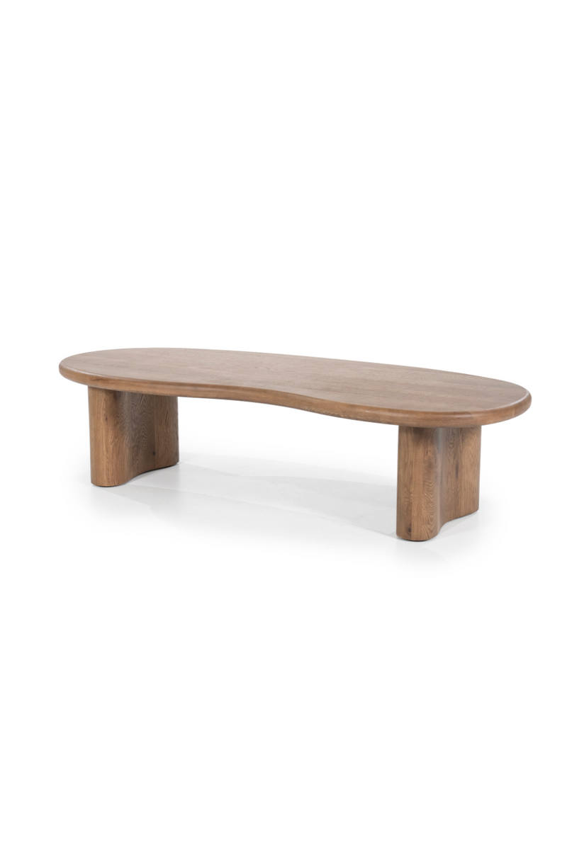 Bean Shape Oak Coffee Table | Eleonora Josh