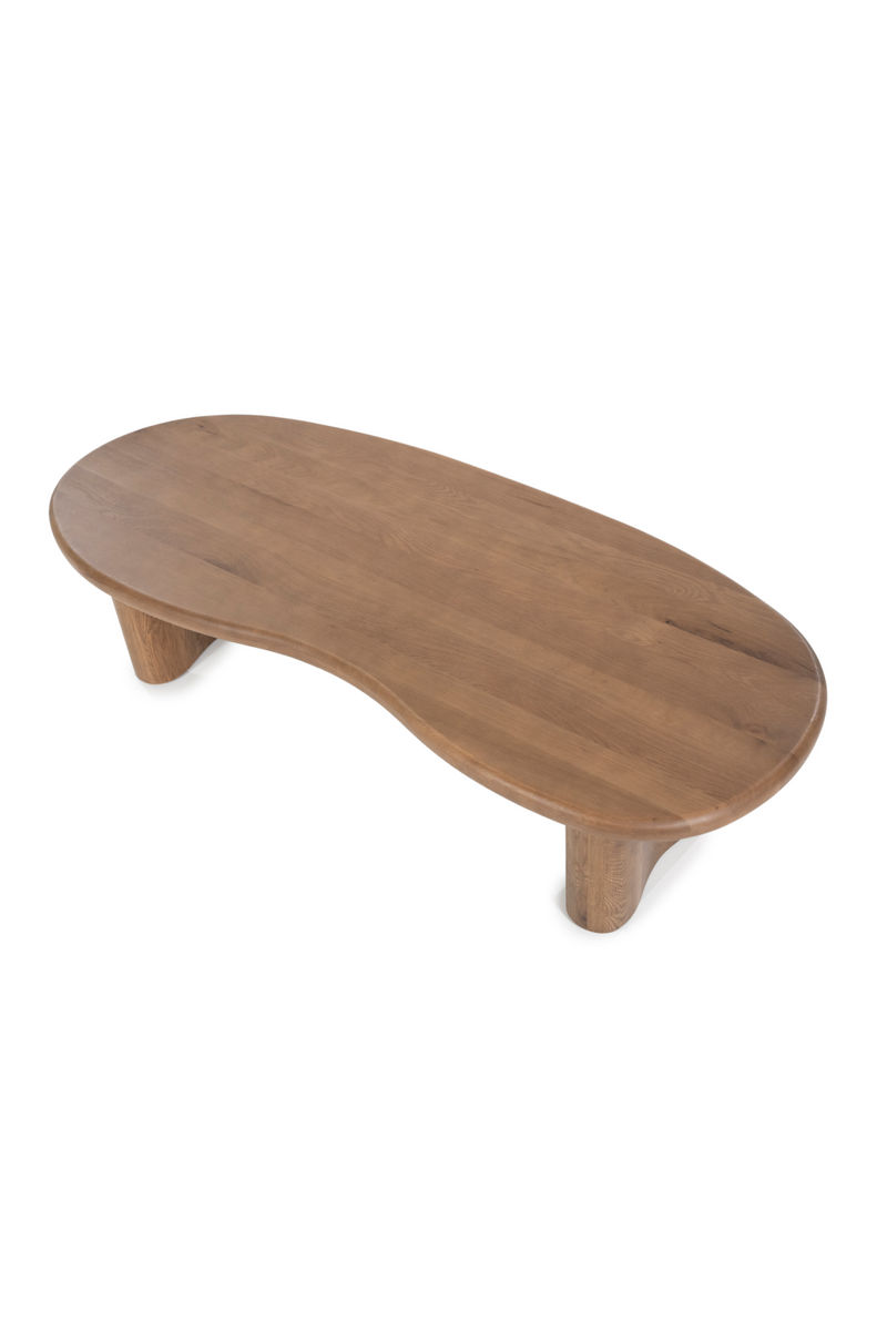 Bean Shape Oak Coffee Table | Eleonora Josh