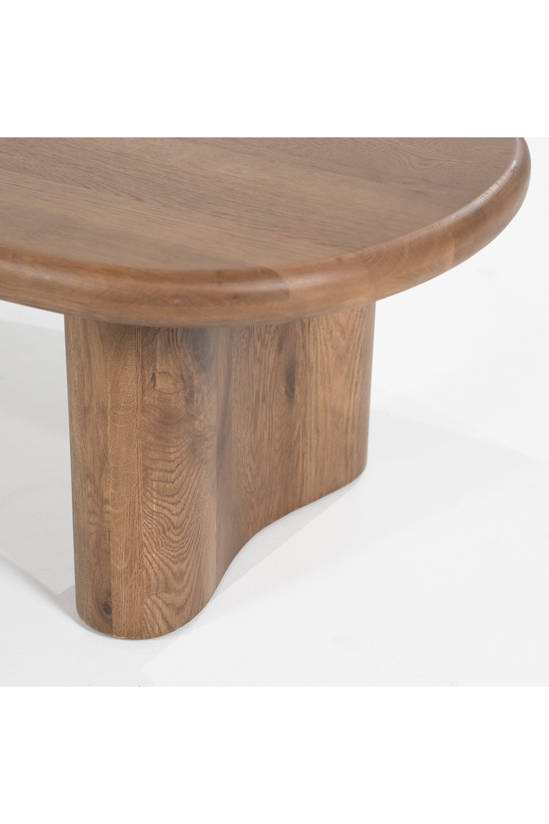 Bean Shape Oak Coffee Table | Eleonora Josh