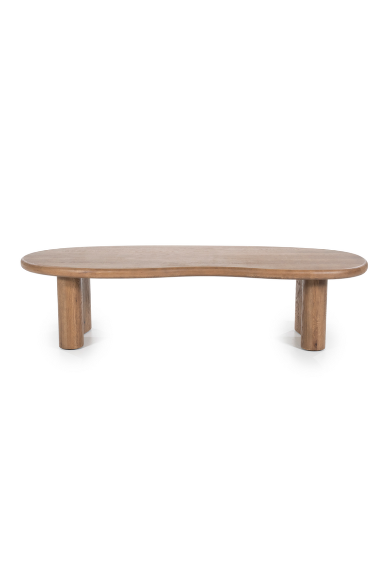 Bean Shape Oak Coffee Table | Eleonora Josh