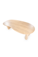 Natural Varnished Oak Organic Dining Table | Eleonora Josh | Oroatrade.com